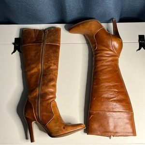 Vintage leather boot.